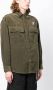 AAPE BY *A BATHING APE Shirtjack met geborduurd logo Groen - Thumbnail 3