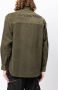 AAPE BY *A BATHING APE Shirtjack met geborduurd logo Groen - Thumbnail 4