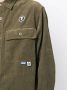 AAPE BY *A BATHING APE Shirtjack met geborduurd logo Groen - Thumbnail 5