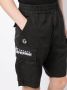 AAPE BY *A BATHING APE Bermuda shorts met logopatch Zwart - Thumbnail 5