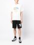 AAPE BY *A BATHING APE Shorts met verlaagd kruis Zwart - Thumbnail 2