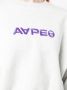 AAPE BY *A BATHING APE Sweater met geborduurd logo Grijs - Thumbnail 5