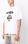 AAPE BY *A BATHING APE T-shirt met grafische print Wit - Thumbnail 3