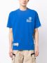 AAPE BY *A BATHING APE T-shirt met logoprint Blauw - Thumbnail 3