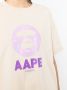 AAPE BY *A BATHING APE T-shirt met logoprint Bruin - Thumbnail 5