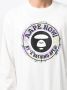 AAPE BY *A BATHING APE T-shirt met logoprint Wit - Thumbnail 4