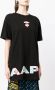 AAPE BY *A BATHING APE T-shirt met logoprint Zwart - Thumbnail 3