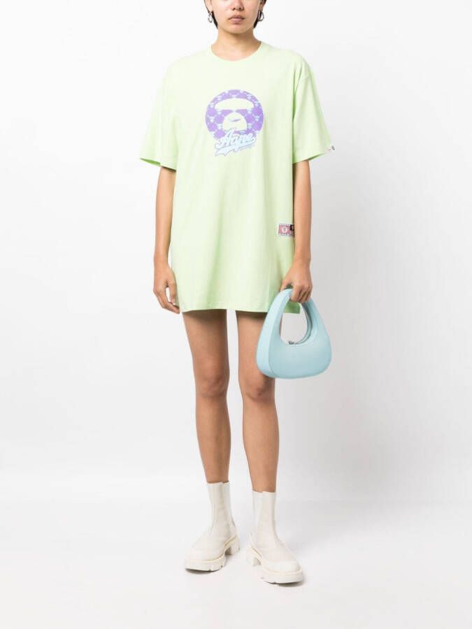 AAPE BY *A BATHING APE T-shirt met print Groen