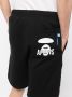 AAPE BY *A BATHING APE Trainingsshorts met logoprint Zwart - Thumbnail 5