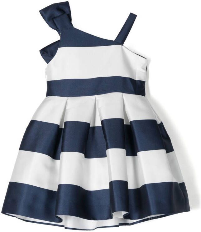 Abel & Lula Gestreepte jurk Blauw