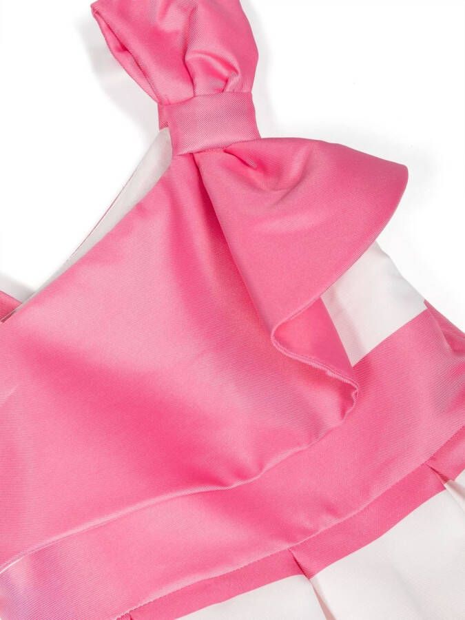 Abel & Lula Gestreepte jurk Roze