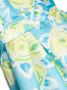 Abel & Lula Jurk met bloe print Blauw - Thumbnail 3