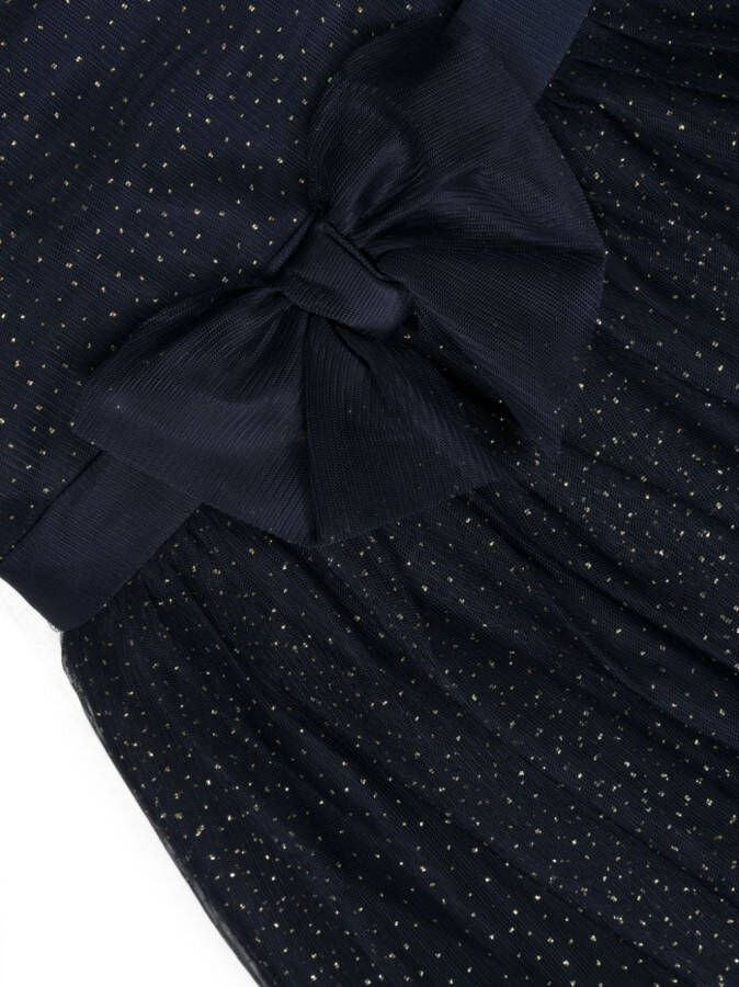 Abel & Lula Geplooide mini-jurk Blauw