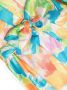 Abel & Lula Jurk met bloe print Oranje - Thumbnail 3
