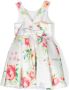 Abel & Lula Jurk verfraaid met strik Wit - Thumbnail 2