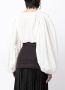 Acler Cropped blouse Wit - Thumbnail 4