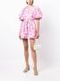 Acler Mini-jurk met bloemenprint Roze - Thumbnail 2