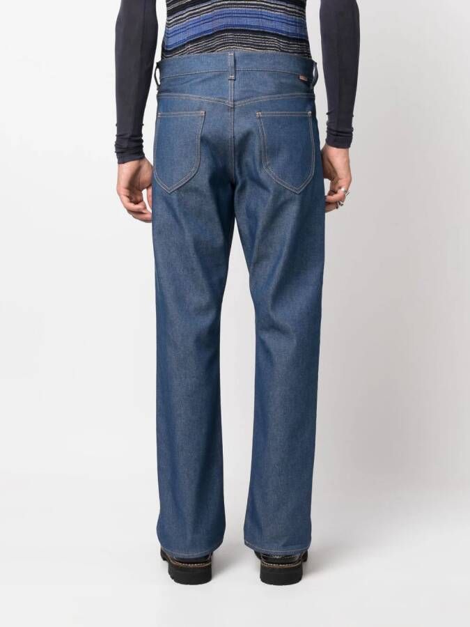 Acne Studios 1950 straight jeans Blauw
