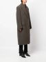 Acne Studios Bouclé wollen jas Bruin - Thumbnail 3