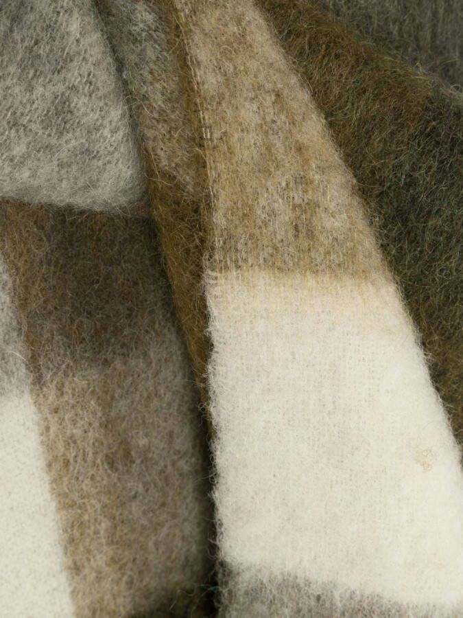 Acne Studios Gestreepte sjaal Groen