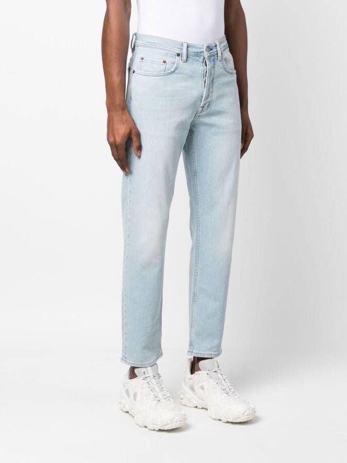 Acne Studios Cropped jeans Blauw