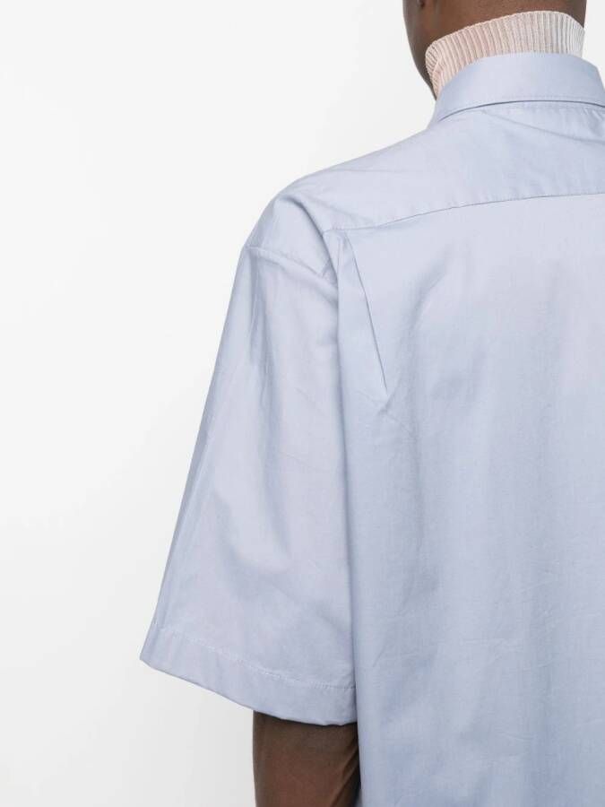 Acne Studios Overhemd met verlaagde schouders Blauw