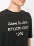 Acne Studios T-shirt met grafische print Zwart - Thumbnail 5