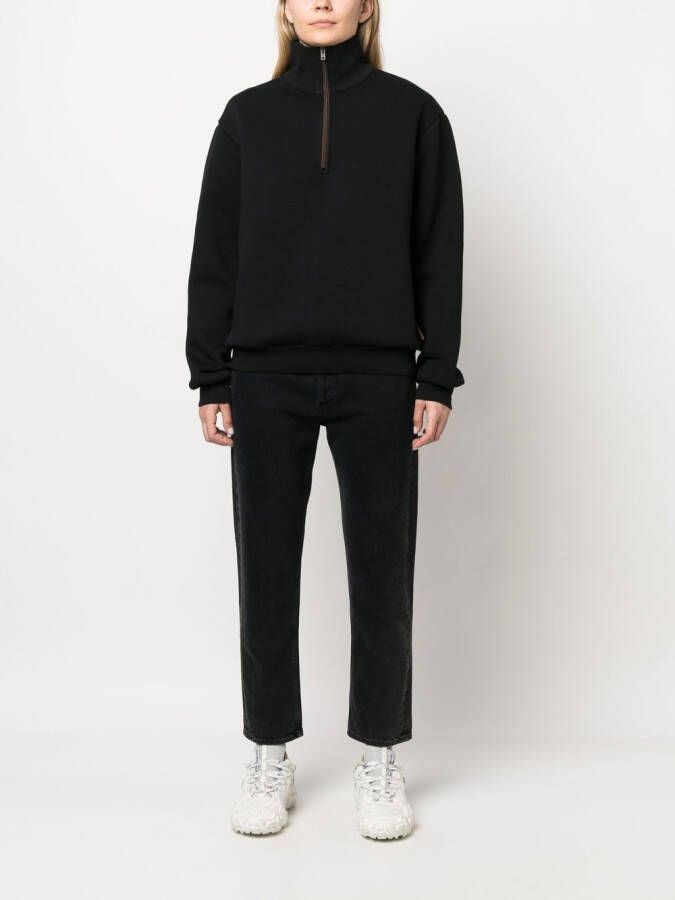 Acne Studios Sweater met hoge hals Zwart