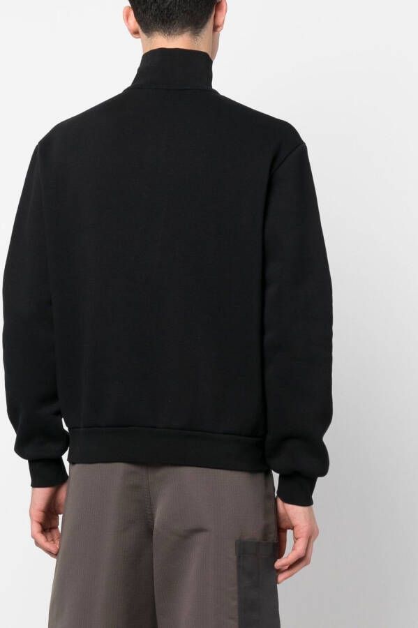 Acne Studios Sweater met hoge hals Zwart