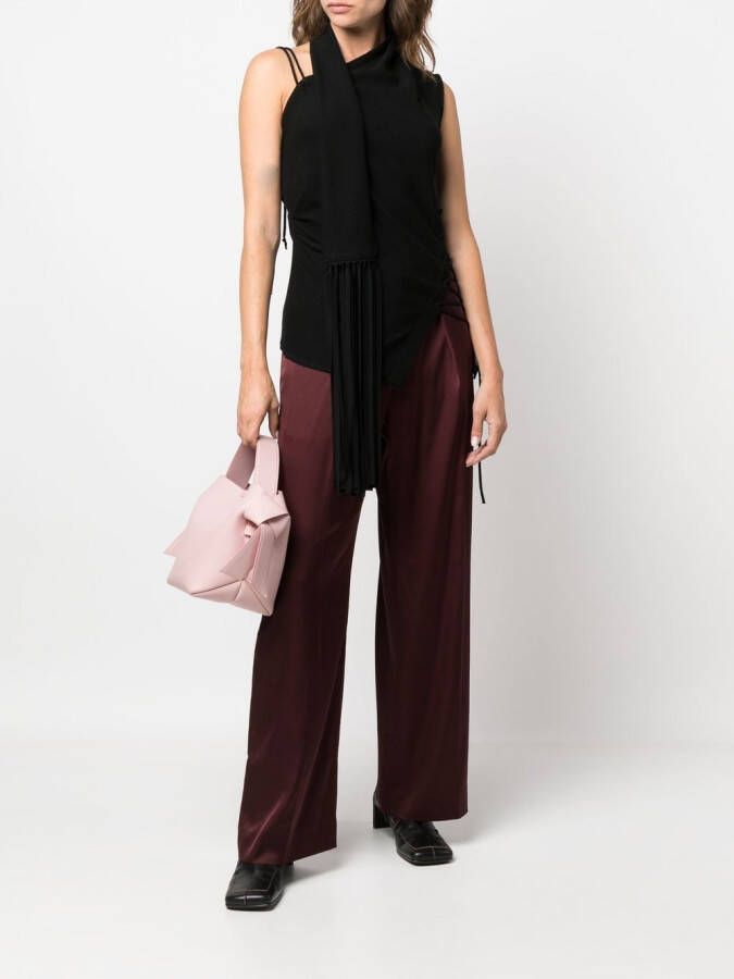 Acne Studios High waist broek Rood