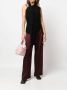 Acne Studios High waist broek Rood - Thumbnail 2