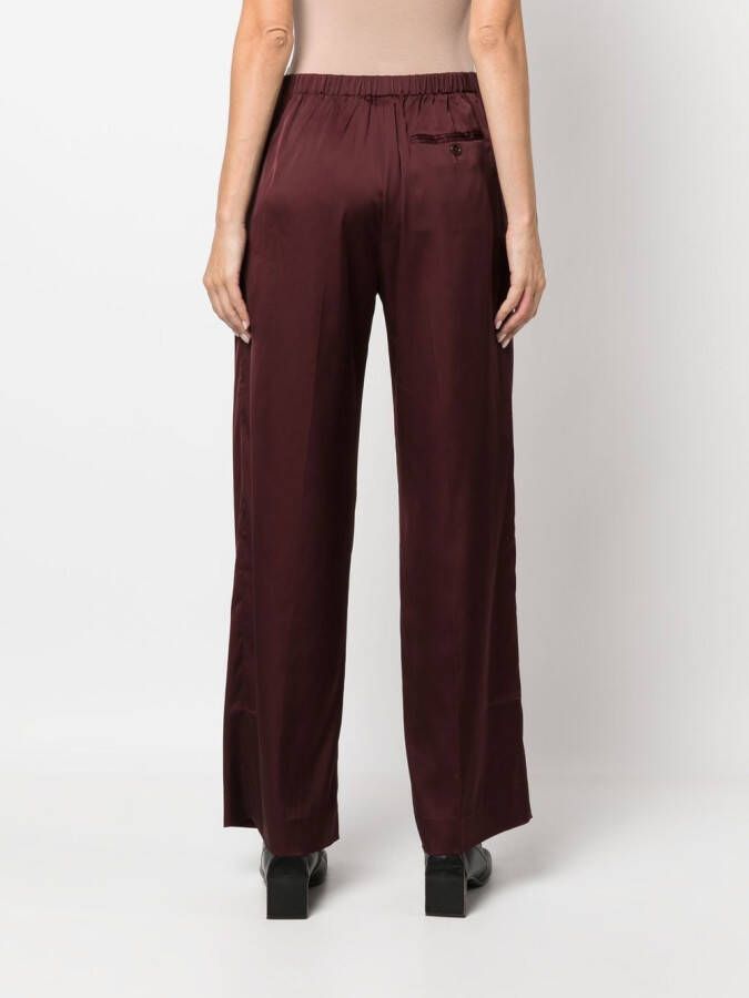Acne Studios High waist broek Rood