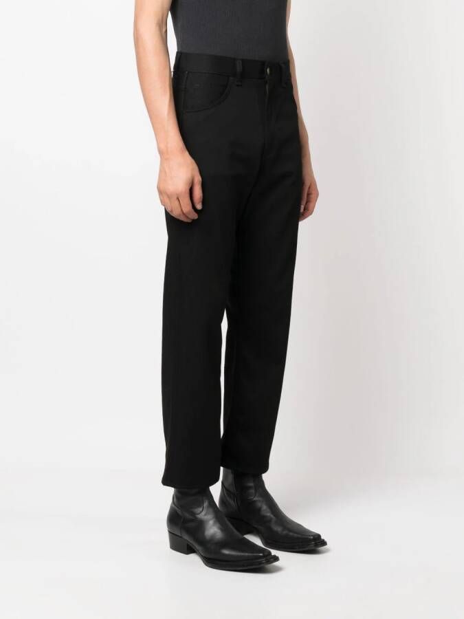 Acne Studios High waist broek Zwart