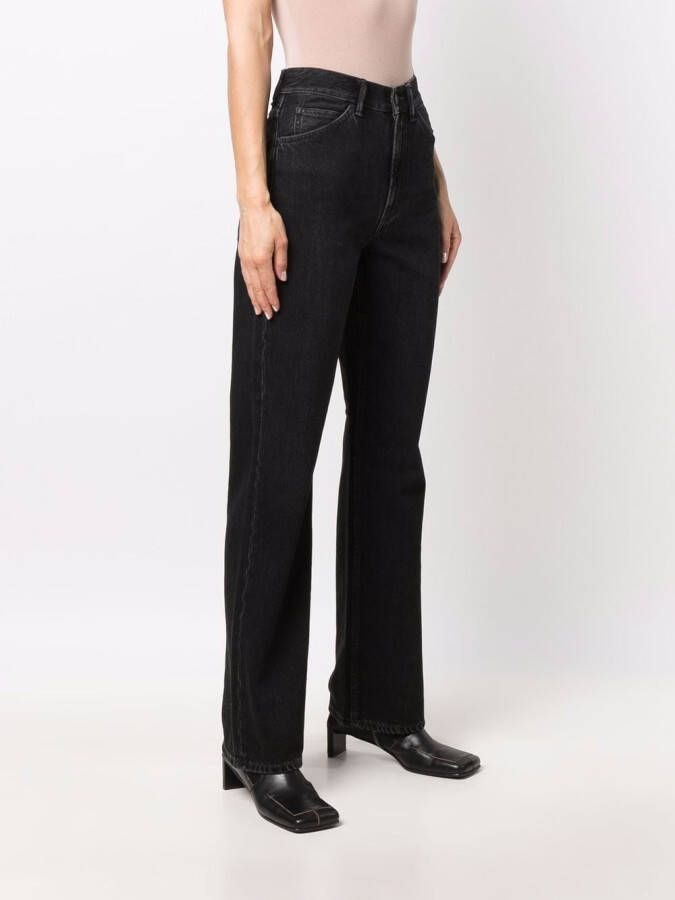 Acne Studios High waist jeans Zwart