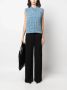 Acne Studios High waist palazzo broek Zwart - Thumbnail 2