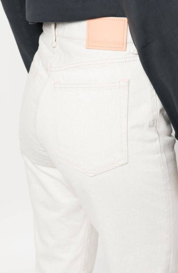 Acne Studios High waist jeans Beige