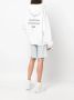 Acne Studios Hoodie met logoprint Wit - Thumbnail 3