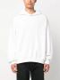 Acne Studios Hoodie met logoprint Wit - Thumbnail 4