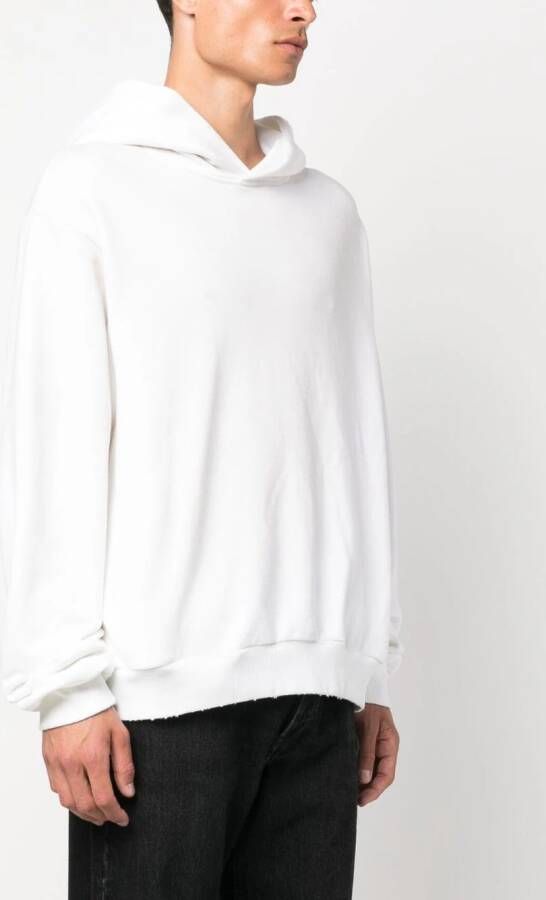 Acne Studios Hoodie met logoprint Wit