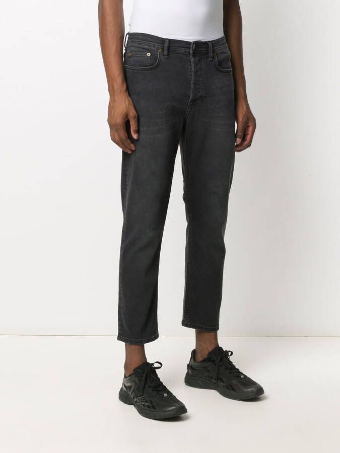 Acne Studios Jeans met toelopende pijpen Zwart
