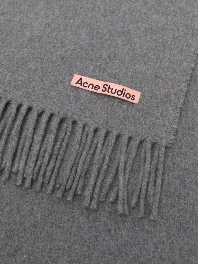 Acne Studios Kasjmier sjaal Grijs