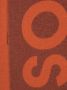 Acne Studios Sjaal met logo Oranje - Thumbnail 2