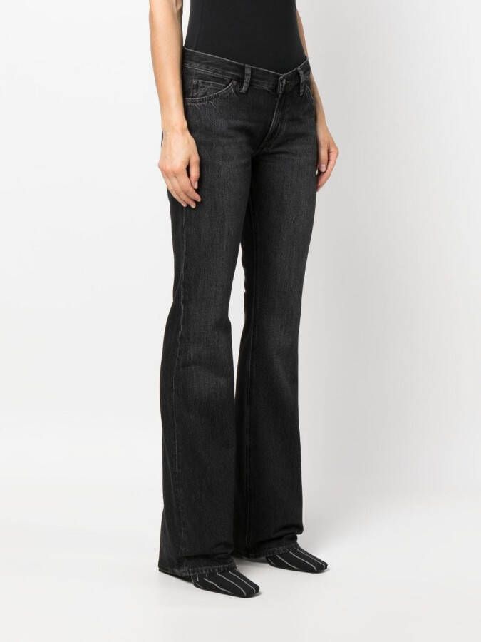 Acne Studios Straight jeans Zwart
