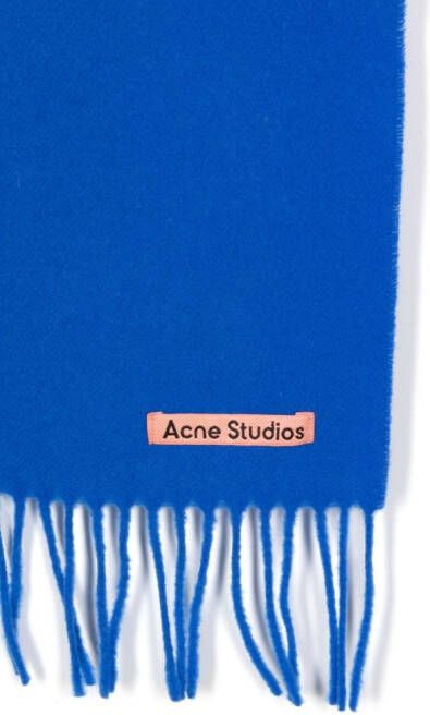 Acne Studios Wollen sjaal Blauw