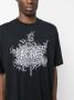 Acne Studios T-shirt met logoprint Zwart - Thumbnail 5