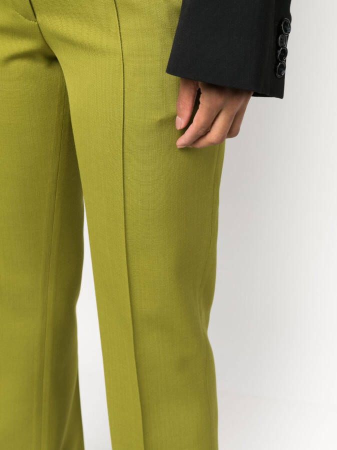 Acne Studios Mid waist pantalon Groen