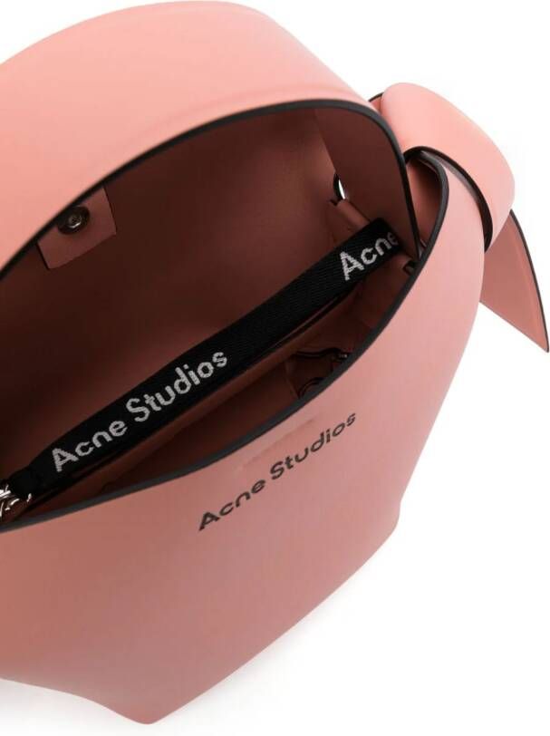 Acne Studios Musubi kleine schoudertas Roze
