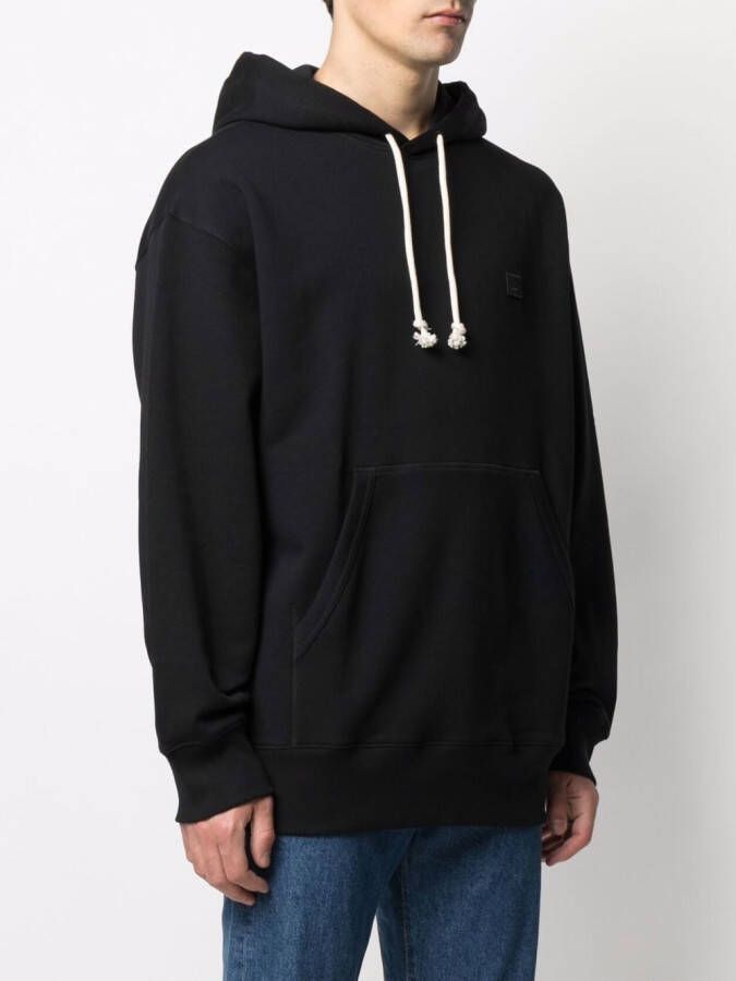 Acne Studios Oversized hoodie Zwart