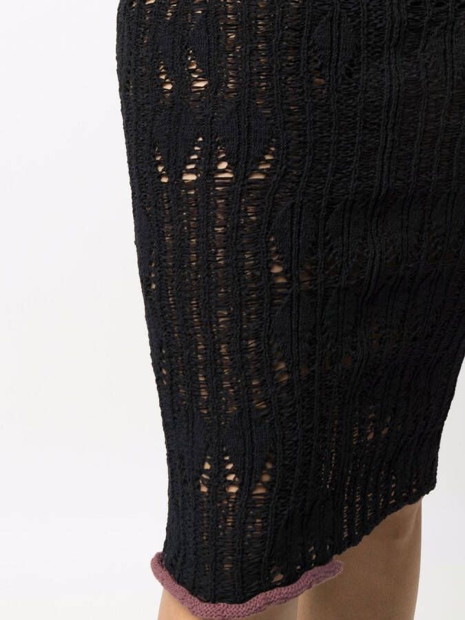 Acne Studios Rok van katoenmix Zwart