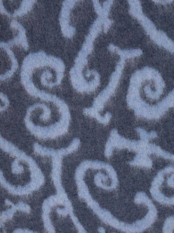 Acne Studios Sjaal met abstract patroon Blauw